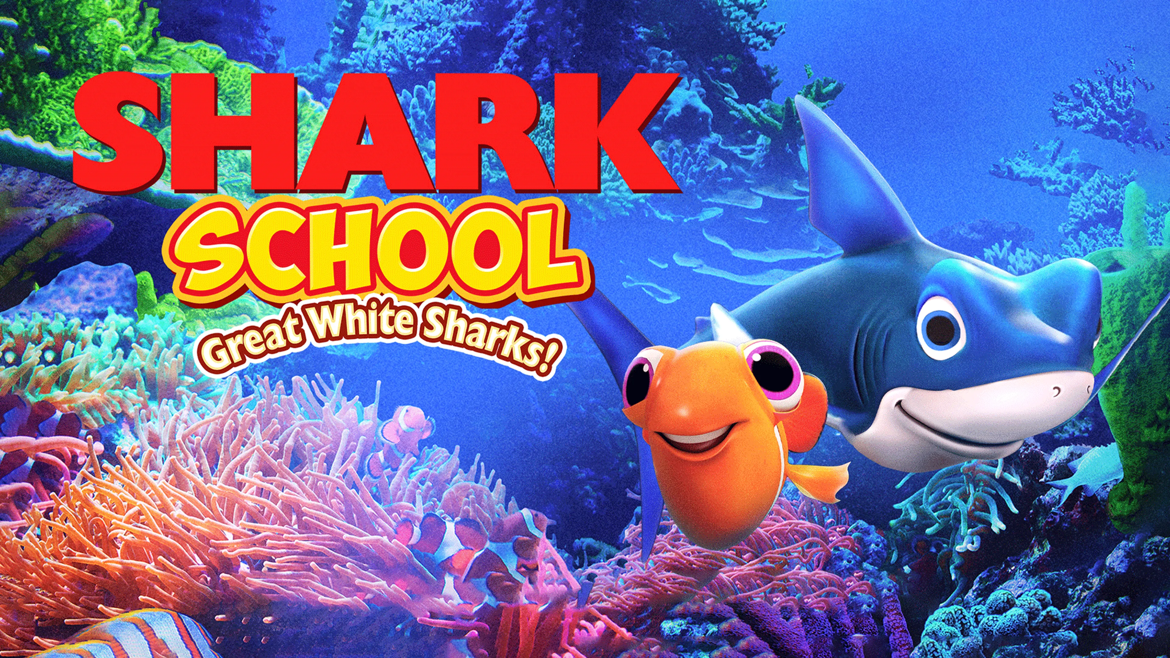 Shark School : Great White Sharks poster